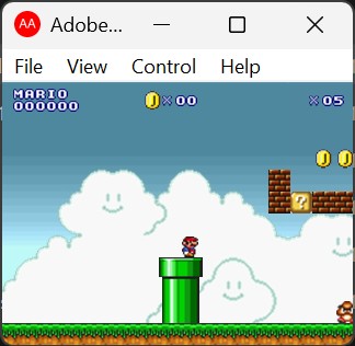 Example screenshot.